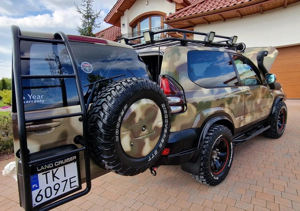 Toyota Land Cruiser cena 124000 przebieg: 220000, rok produkcji 2007 z Brzeziny małe 781